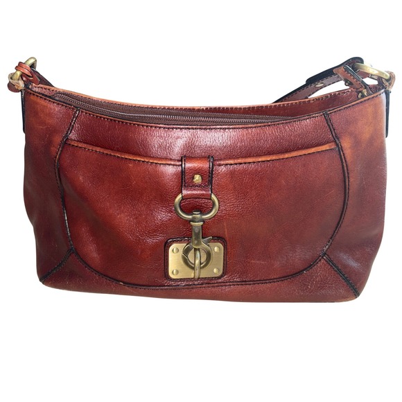 Etienne Aigner Handbags - Etienne Aigner Brown Leather Shoulder Bag